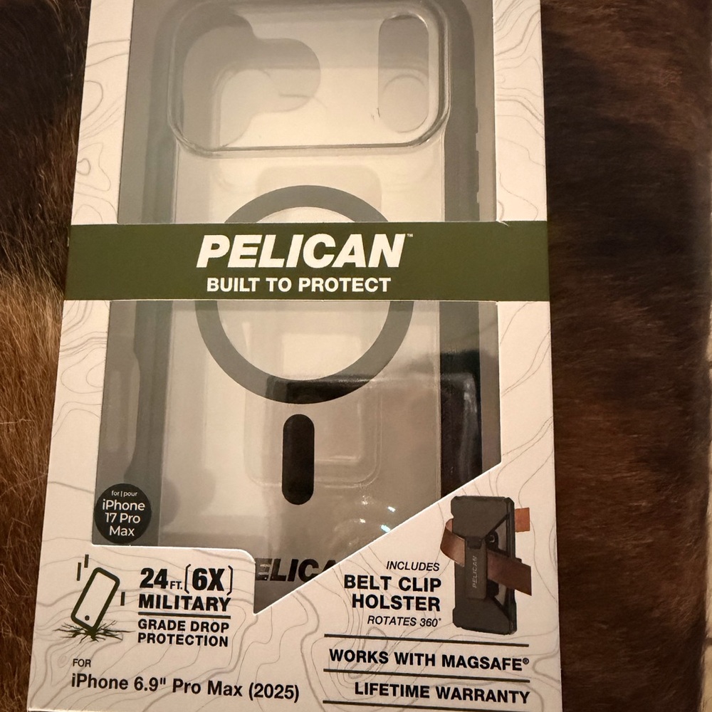 Pelican iPhone 17 Pro Max Case - Gray